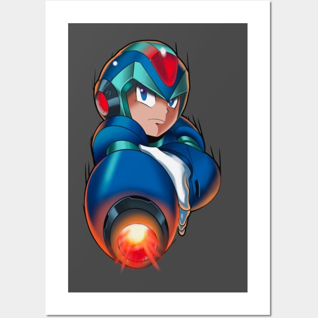 Megaman X Wall Art by Dmc nerd